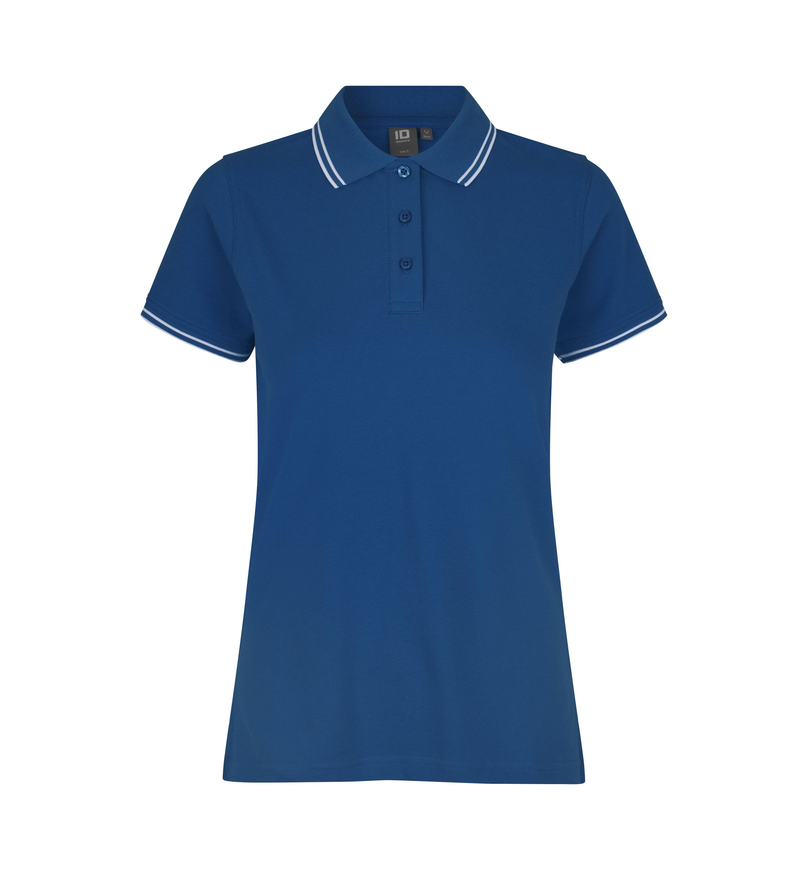 Kontrast poloshirt | stretch | dame