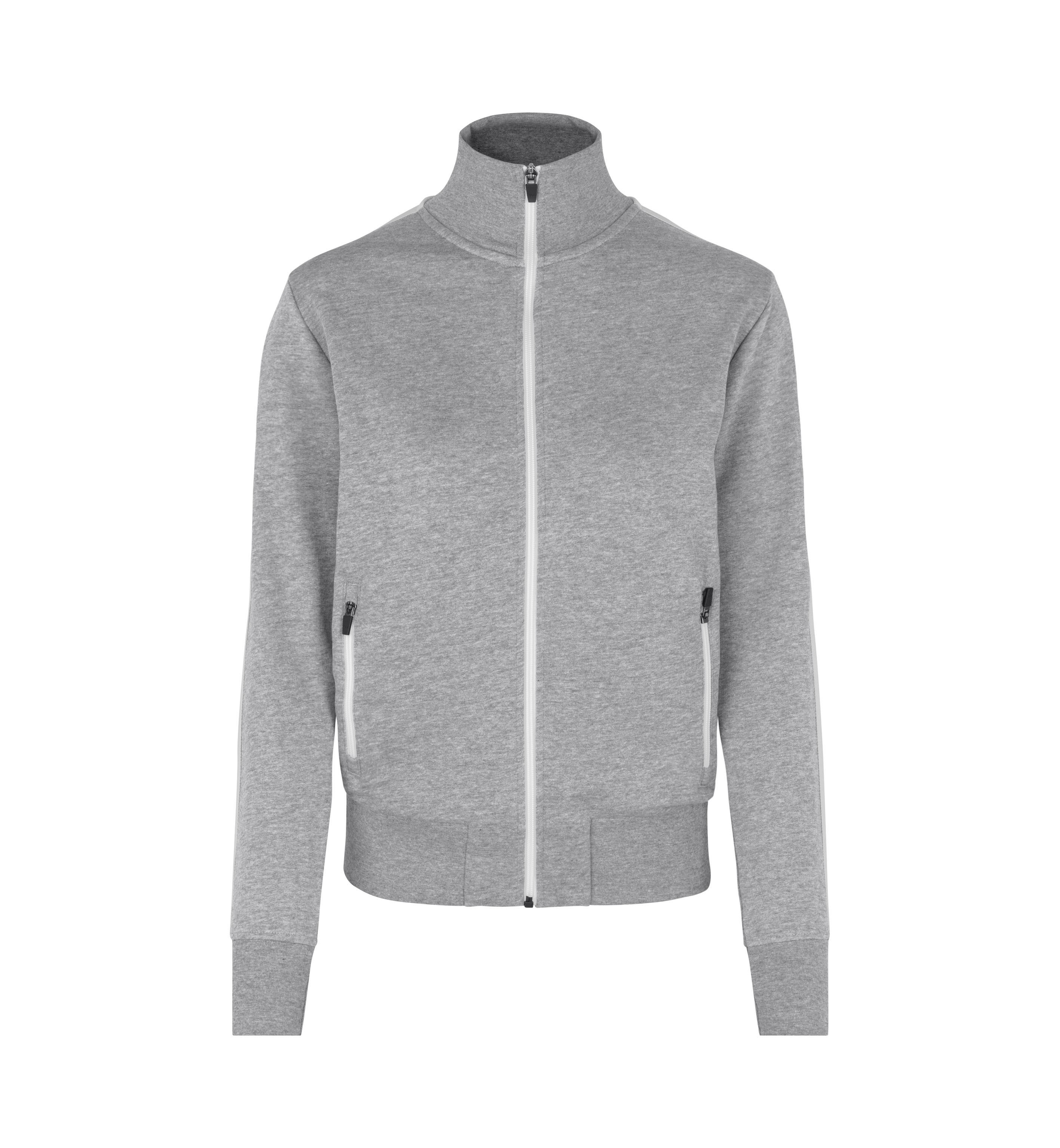 Sweat cardigan | kontrast | dame