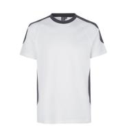 Front PRO Wear PRO Wear T-shirt | kontrast Front med tryk - Hvid