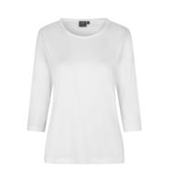 Front PRO Wear PRO Wear T-shirt |¾ ærmet | dame Front med tryk - Hvid