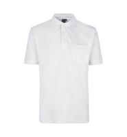 Front PRO Wear PRO Wear poloshirt | lomme Front med tryk - Hvid