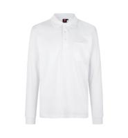 Front PRO Wear PRO Wear poloshirt | l/æ Front med tryk - Hvid