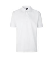 Front PRO Wear PRO Wear poloshirt | trykknap Front med tryk - Hvid