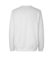 Bag PRO Wear PRO Wear CARE sweatshirt | ubørstet Bag med tryk - Hvid