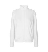 Front PRO Wear PRO Wear CARE cardigan | ubørstet |dame Front med tryk - Hvid