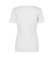 Bag ID Identity Interlock T-shirt | v-hals | dame Bag med tryk - Hvid