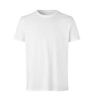 Front ID Identity T-shirt | økologisk Front med tryk - Hvid