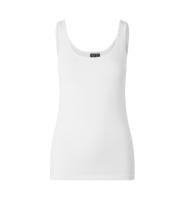 Front ID Identity Tanktop | stretch | dame Front med tryk - Hvid