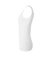 Venstre ID Identity Tanktop | stretch | dame Venstre med tryk - Hvid