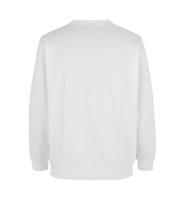Bag ID Identity Sweatshirt | klassisk Bag med tryk - Hvid