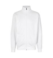 Front ID Identity Sweat cardigan Front med tryk - Hvid