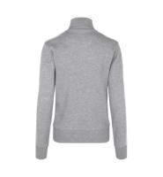 Bag ID Identity Sweat cardigan | kontrast | dame Bag med tryk - Grå melange
