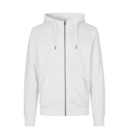 Front ID Identity CORE hoodie | zip Front med tryk - Hvid