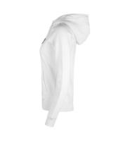 Venstre ID Identity CORE hoodie | zip | dame Venstre med tryk - Hvid