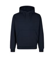Front ID Identity Soft hoodie | kængurulomme | unisex Front med tryk - Navy