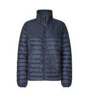 Front ID Identity Letvægtsjakke | vatteret | dame Front med tryk - Navy