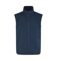 Front ID Identity Softshell vest | funktionel Front med tryk - Navy