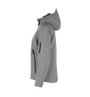 Venstre ID Identity Softshell jakke | vinter | dame Venstre med tryk - Grå