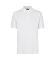 Front ID Identity YES poloshirt Front med tryk - Hvid