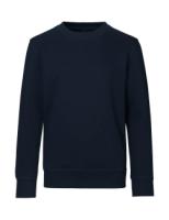 Front ID Identity CORE sweatshirt | børn Front med tryk - Navy