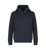 Front ID Identity CORE hoodie | børn Front med tryk - Navy