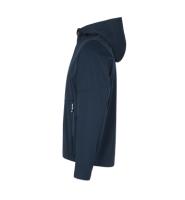 Venstre ID Identity Softshell jakke | letvægt | børn Venstre med tryk - Navy