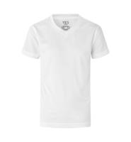 Front ID Identity YES Active T-shirt | børn Front med tryk - Hvid