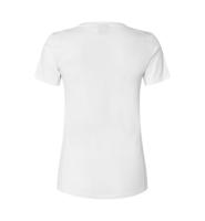 Bag ID Identity GEYSER active T-shirt | dame Bag med tryk - Hvid