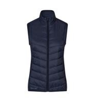 Front ID Identity GEYSER hybrid vest | dame Front med tryk - Navy