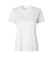 Front ID Identity GEYSER T-shirt | essential | dame Front med tryk - Hvid