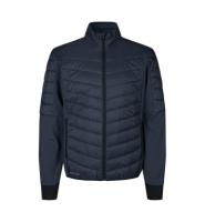 Front ID Identity GEYSER hybrid jacket Front med tryk - Navy