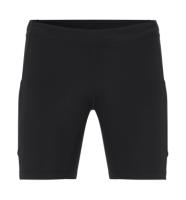 Front ID Identity GEYSER performance tights | short Front med tryk - Sort