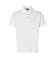 Front ID Identity SEVEN SEAS Polo shirt | organic Front med tryk - Hvid