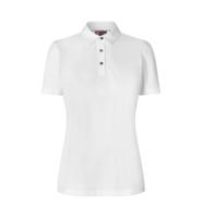 Front ID Identity SEVEN SEAS Polo shirt | organic | dame Front med tryk - Hvid