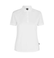 Front ID Identity GEYSER polo shirt | functional | dame Front med tryk - Hvid