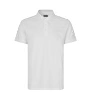Front ID Identity GEYSER polo shirt | functional Front med tryk - Hvid