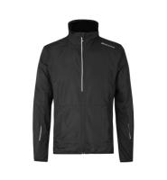 Front ID Identity GEYSER running jacket | light Front med tryk - Sort