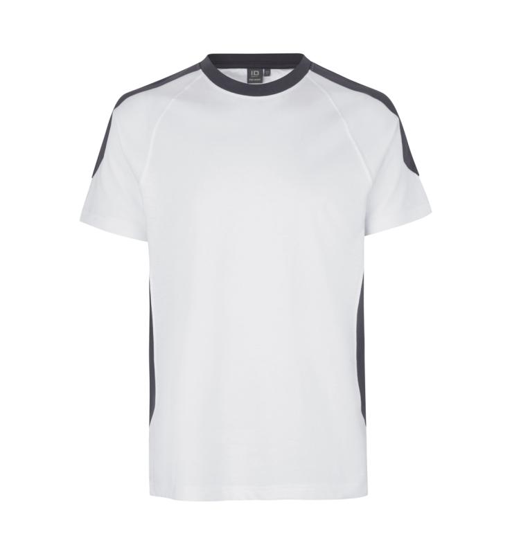 PRO Wear PRO Wear T-shirt | kontrast med tryk - Hvid