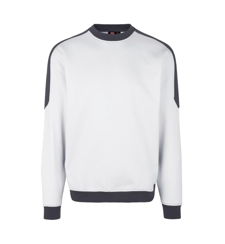 PRO Wear PRO Wear sweatshirt | kontrast med tryk - Hvid
