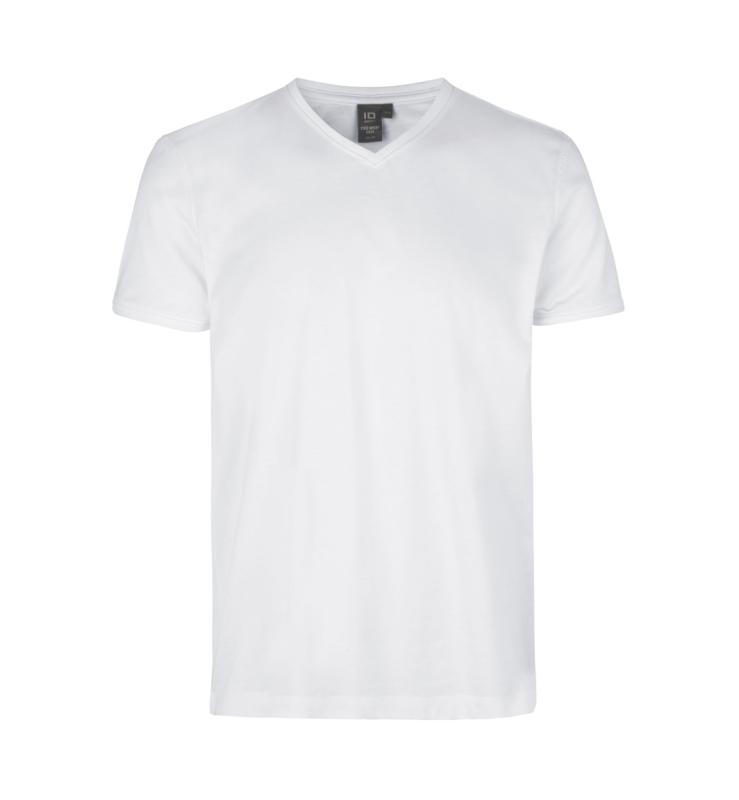 PRO Wear PRO Wear CARE T-shirt | v-hals med tryk - Hvid