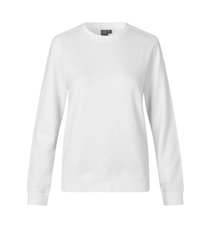 PRO Wear PRO Wear CARE sweatshirt | ubørstet | dame med tryk - Hvid