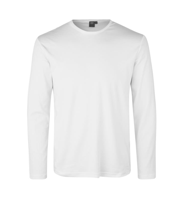 ID Identity Interlock T-shirt | l/æ med tryk - Hvid