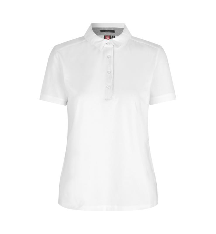 ID Identity Business poloshirt | Jersey | dame med tryk - Hvid