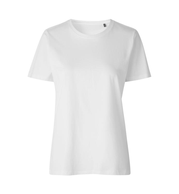 ID Identity T-shirt | økologisk | dame med tryk - Hvid