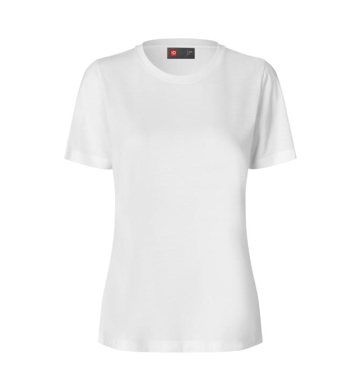 ID Identity Ease T-shirt | Lyocell | dame med tryk - Hvid