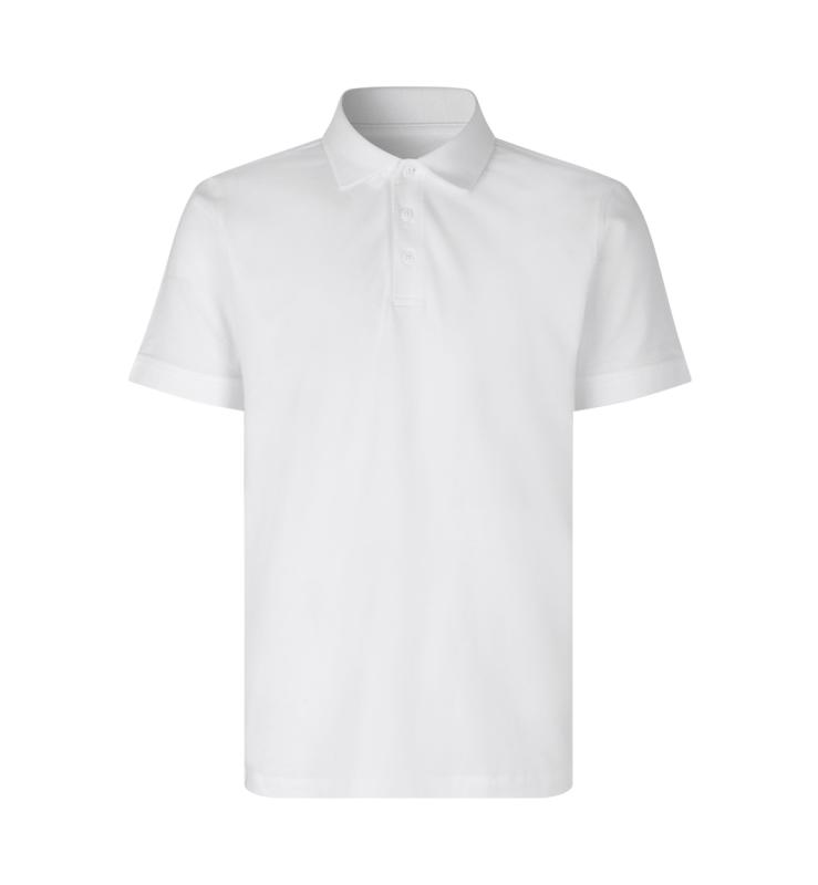 ID Identity Poloshirt | økologisk med tryk - Hvid