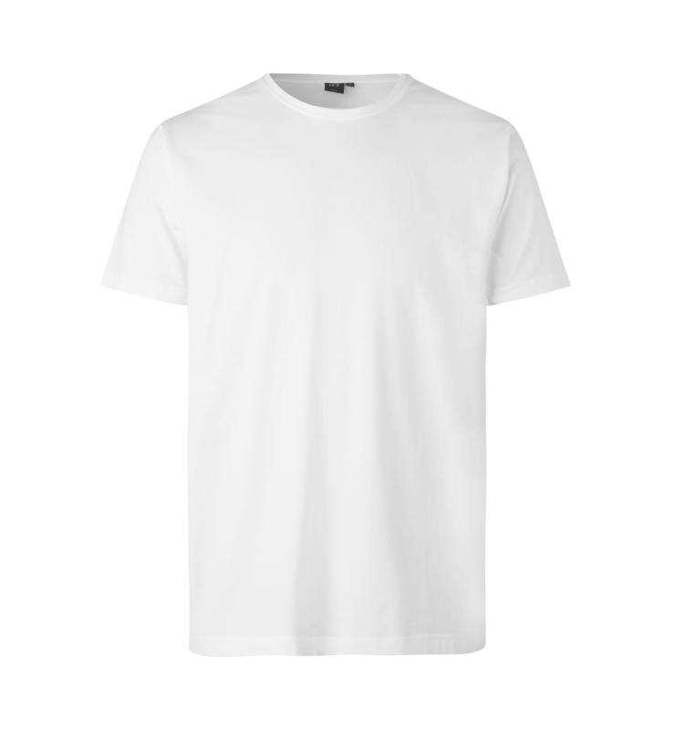 ID Identity Stretch T-shirt | komfort med tryk - Hvid