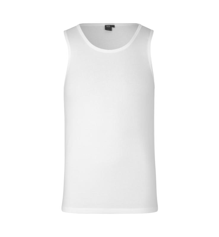 ID Identity Tanktop | stretch med tryk - Hvid