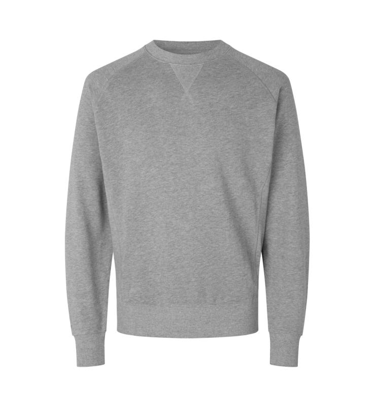 ID Identity Sweatshirt | business med tryk - Grå melange