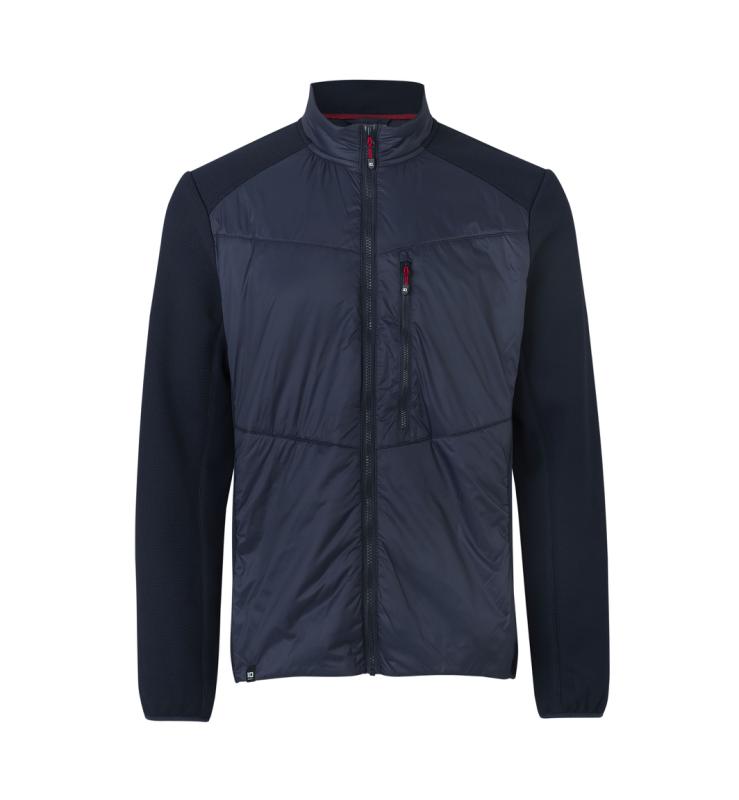 ID Identity Hybrid jakke med tryk - Navy
